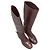 Vintage Brown Prada Knee-High Buckle Boots Size 38.5 - view 2