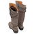 Botas altas con hebilla Fendi Taupe Talla 39 - vista 3