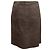Gonna al ginocchio in camoscio Prada marrone Taglia IT 40 - vista 3