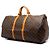 Mala de Viagem Louis Vuitton Monogram Keepall Bandouliere 50 Castanha - vista 2