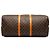 Mala de Viagem Louis Vuitton Monogram Keepall Bandouliere 50 Castanha - vista 3