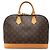 Bolsa de mão Louis Vuitton Monogram Alma PM Castanha