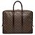 Borsa da Lavoro Louis Vuitton Damier Ebene Porte Documents Voyage PM Marrone