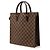 Louis Vuitton Damier Ebene Venice Sac Plat Tote Bag Braun - Ansicht 2