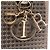 Borsa Lady Dior Medium in pelle verniciata metallizzata Gold Microcannage - vista 5