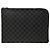 Bolso de mano Louis Vuitton Damier Graphite Pochette Jour GM negro