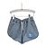 Louis Vuitton Sportshorts aus Baumwolle in Grau