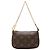 Louis Vuitton Monogram Mini Pochette Accessoires Handtasche Braun