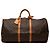 Brown Louis Vuitton Monogram Keepall 60 Travel Bag