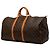 Brown Louis Vuitton Monogram Keepall 60 Travel Bag - view 2