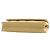 Gelbe Chanel CC gesteppte Lammleder-Clutch mit Kette und Crossbody-Gurt - Ansicht 12