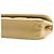 Gelbe Chanel CC gesteppte Lammleder-Clutch mit Kette und Crossbody-Gurt - Ansicht 14