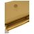 Gelbe Chanel CC gesteppte Lammleder-Clutch mit Kette und Crossbody-Gurt - Ansicht 4