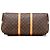Sac de voyage Louis Vuitton Monogram Keepall Bandouliere 50 Marron - vue 3