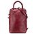 Bolso Satchel Vertical para Documentos Louis Vuitton Bequia en Cuero Rojo