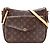 Borsa a tracolla Louis Vuitton Monogram Mabillon Marrone