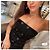 Chanel 20A Metiers d'Art Bustierkleid aus Samt Schwarz - Ansicht 6