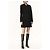 Abrigo largo de lana negro Chanel 24B - vista 6