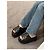 Sandalias Céline de cuero negro con plataforma - vista 7