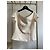 Dior One-Shoulder Top aus Seide Beige - Ansicht 2