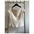 Dior One-Shoulder Top aus Seide Beige - Ansicht 3