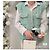 Chaqueta sin mangas de tweed verde Chanel 19S - vista 6