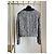 Chaqueta de tweed gris Céline 21FW - vista 2