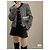 Chaqueta de tweed gris Céline 21FW - vista 6