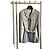 Gabardina de algodón beige Céline con botones dorados