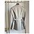 Gabardina de algodón beige Céline con botones dorados - vista 2