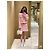Giacca in tweed di lana rosa Miu Miu - vista 7