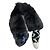 Sciarpa Fendi in pelliccia di volpe nera