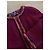 Chanel Bouclé Tweed Jacke in Burgundy Größe 34 - Ansicht 4