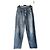 Céline Arc de Triomphe Logo Jeans Blue Denim