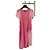 Vestido de renda rosa Chanel