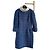 Chanel Kleid aus blauem Tweed