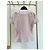 CHANEL 25S Top in Tweed Rosa a Quadri - vista 2