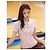 CHANEL 25S Top in Tweed Rosa a Quadri - vista 6