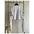 Top a maniche lunghe Miu Miu Bianco con Paillettes Floreali - vista 2