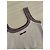 Miu Miu Gestreiftes Logo Baumwoll Tanktop Beige - Ansicht 5