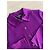CHANEL 22A Camisa de seda roxa - vista 4