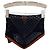 Top bandeau Miu Miu in cotone blu navy