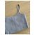Top canotta rosa con strass Miu Miu - vista 4