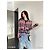 Chanel 22A Rosa Cashmere Cardigan mit Karomuster - Ansicht 5