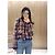 Chanel 22A Rosa Cashmere Cardigan mit Karomuster - Ansicht 7