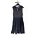 Abito Chanel in pizzo nero plissé con ritagli