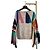 Chanel Egypt Color-Block Strickpullover Wolle Burgund