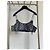 Dior Oblique Monogram Cotton Camisole with Chain Straps - view 2