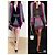 Chanel 21K Strickjacke aus Wolle Grau Violett - Ansicht 8