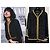 Giacca Chanel 22S con Paillettes Nera e Oro - vista 6